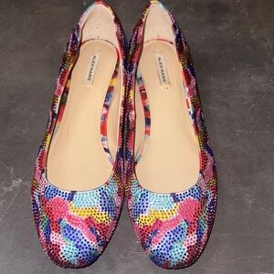 Alex Marie Colorful Rhinestone Flats